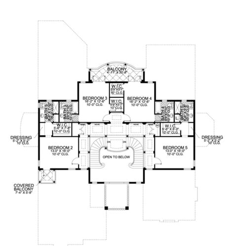Monticello Floor Plan 2nd Floor
