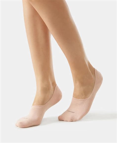 Buy Microfiber and Compact Cotton Stretch No Show Socks with StayFresh ...