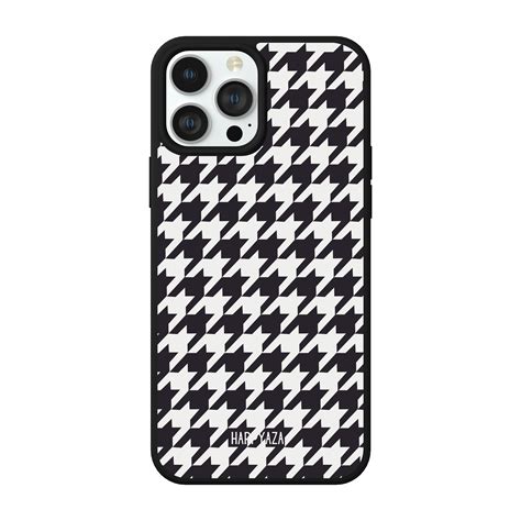 Black And White Checks Designer Phone Case – Happyaza