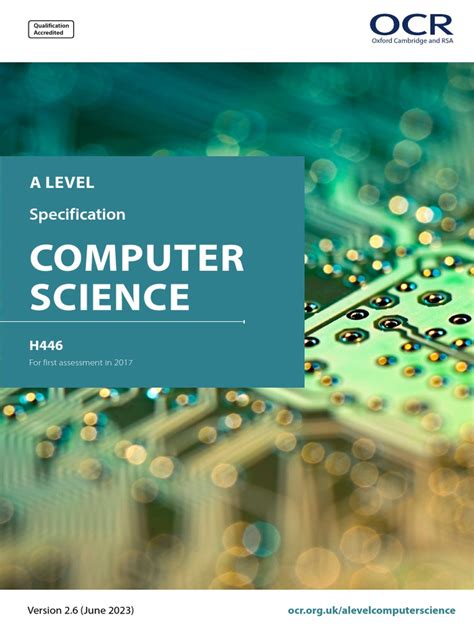 Image result for Computer Science a Level OCR Specification