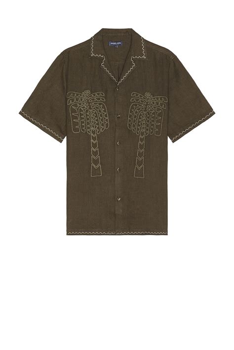 Frescobol Carioca CAMISA en Dark Olive | FWRD
