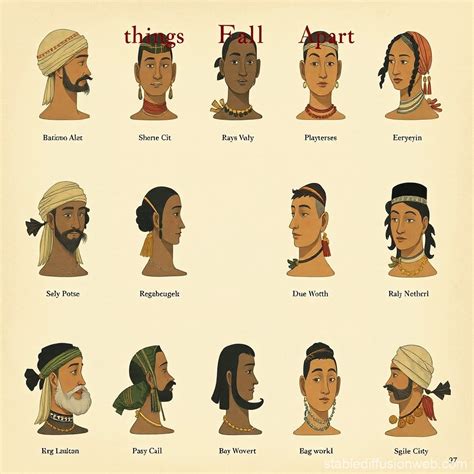 Characters from Things Fall Apart | Stable Diffusion Online