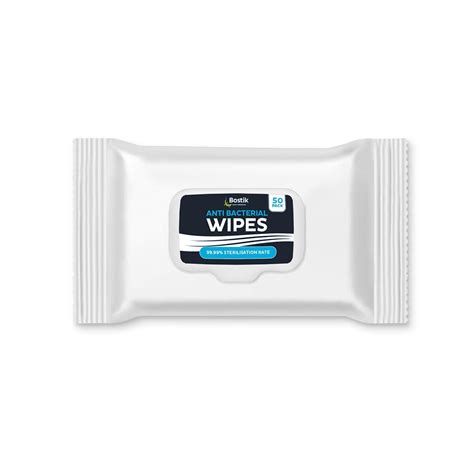 Bostik Antibacterial Hand Wipes (50 Pack) - Flooring Suppliers Brisbane ...