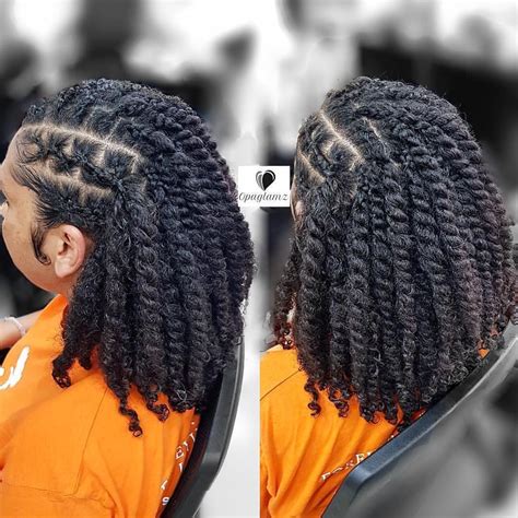 60 beautiful two strand twists protective styles on natural hair – Artofit