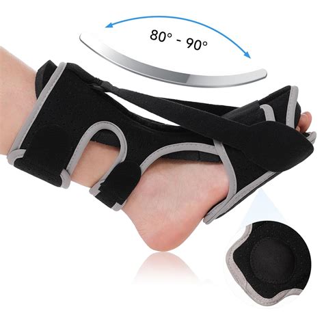 JFMkaer Plantar Fasciitis Night Splint, Plantar Fasciitis Relief Brace ...