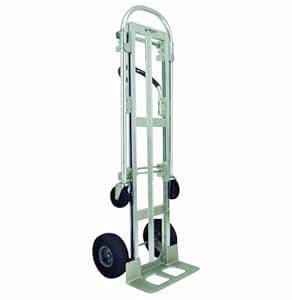 RWM Casters Aluminum Convertible Hand Truck with Loop Handle and ...