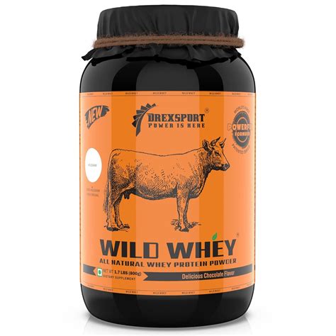DREXSPORT Wild Whey Protein Powder - Organic Isolate Blend Based on ...