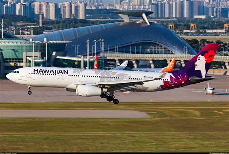 N385HA Hawaiian Airlines Airbus A330-243 Photo by Yiran | ID 1615069 ...