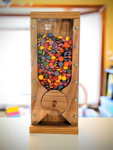 Wooden Candy Dispenser