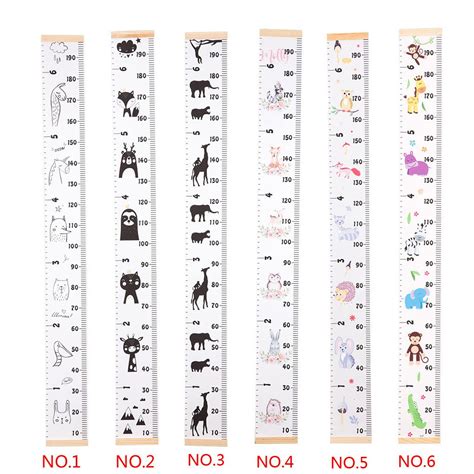 Buy Baby Growth Chart Handing Ruler for Kids Waterproof Wall Decor for ...
