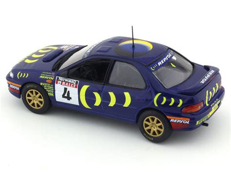1995 Subaru Impreza #4 1:43 diecast scale model car collectible | Scale ...