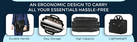 Buy Zipline Laptop bags for men office use | Synthetic Leather laptop ...
