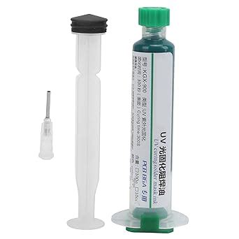 Solder Mask Ink, Green UV Light Curing Solder Paste, UV Curable Solder ...