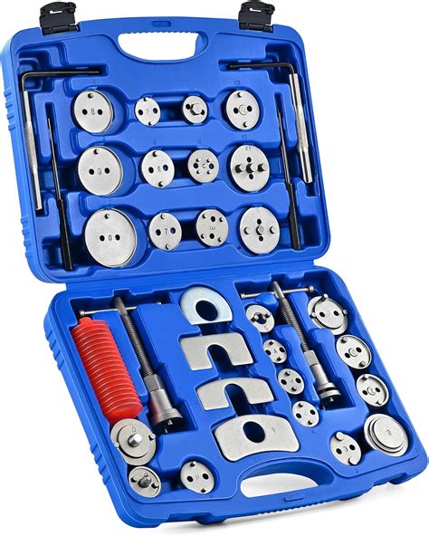Orion Motor Tech 35 Piece Disc Brake Caliper Tool Kit, Heavy Duty Brake Caliper Compression Tool ...