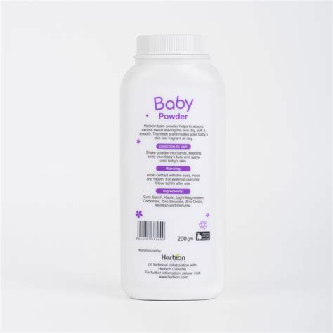Talc-Free Baby Powder with Corn Starch 200gm