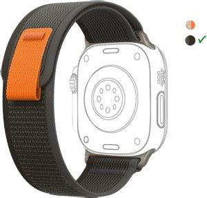 onefit Trail Loop Nylon Band for 42,44,45,49(mm) Smart Watch Strap ...