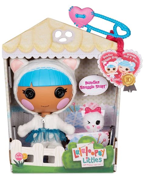 Lalaloopsy Littles Doll - Bundles Snuggle Stuff with Wool Bear - 18 cm ...