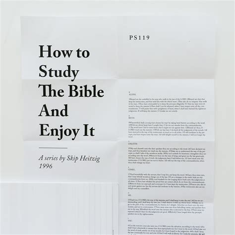 How to Study the Bible and Enjoy It (Audio Download): Skip Heitzig ...