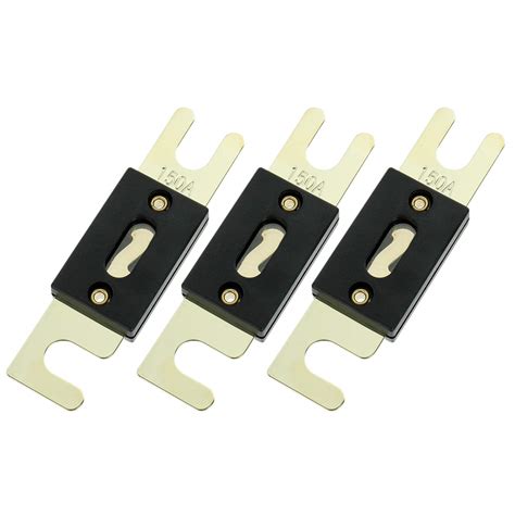 BOJACK 150 Amp 32 VDC ANL Blade Fuse for car Audio and Video System ...