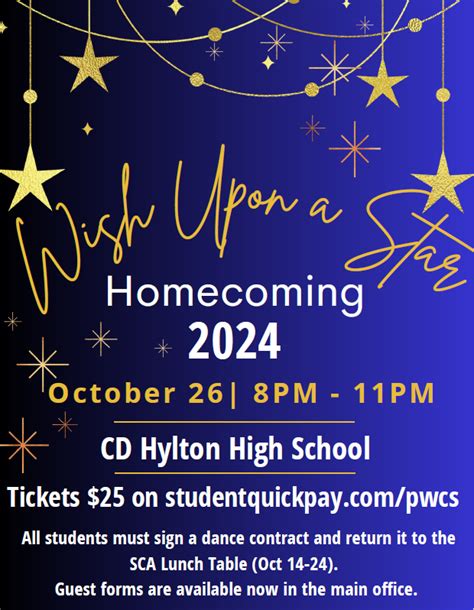 Homecoming Dance 2024 - C.D. Hylton High School