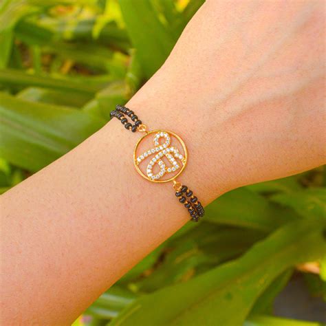 Ik Onkar Ek Onkar Punjabi Sindhi Khanda Gold Mangalsutra / Nazariya Bl ...