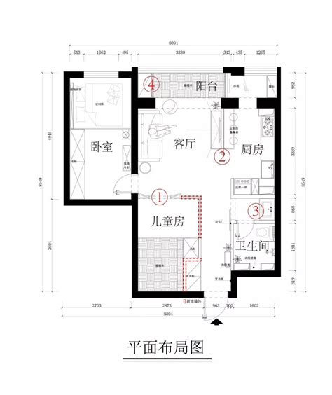 设计师推荐 96平三房两厅收纳设计_中小户型_太平洋家居网