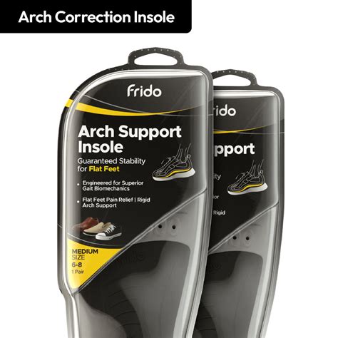 Buy Arch Support Rigid Insole I Shoe Inserts Online : Frido