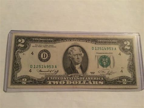$2 DOLLAR BILL TWO DOLLAR BILL 1976 RARE Lot Bill Banknote 1976 ...