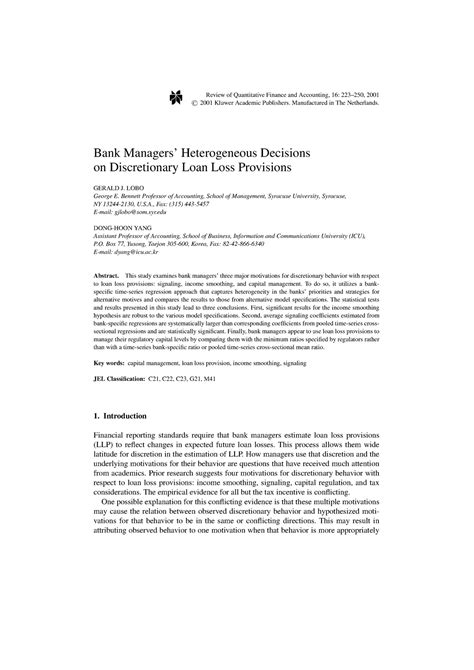 A%3A1011284303517 - good article - Review of Quantitative Finance and Accounting, 16: 223–250 ...