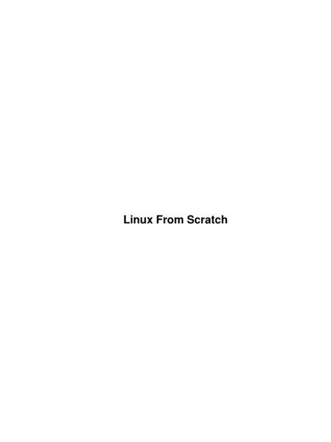 Image result for Linux From Scratch Part1 Technical Guftgu