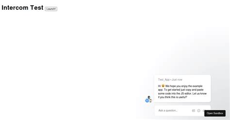 Image result for Setup a Test Workspace for Intercom