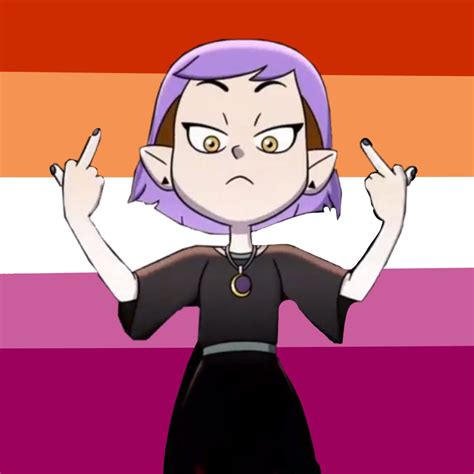 Amity, TOH, The Owl House, Amity pfp, Amity Lesbian pfp. Chica Gato ...