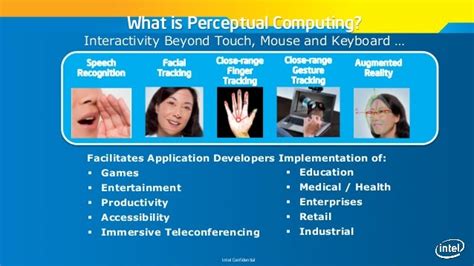 Perceptual Computing Applications 的图像结果