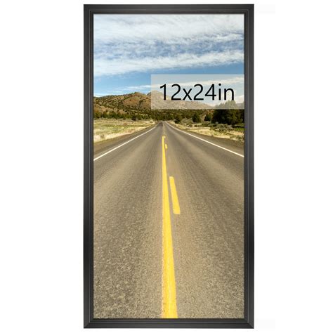 Snapklik.com : 12x24 Picture Frame, Black Poster Frame, Home Decor ...