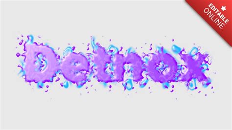 Detnox Text Style Effects Generator