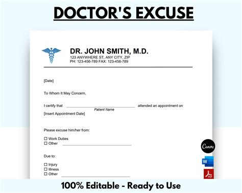 Medexpress Doctors Note Template Printable Kids Entertainment/printable ...