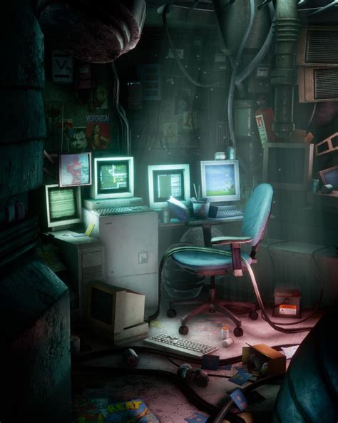 Retro Computer Room 的图像结果