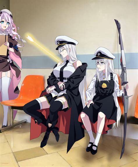 enterprise, vestal, and little enterprise (azur lane) drawn by suprii ...