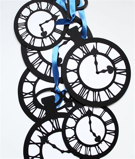 Decorations for candy buffet Alice In Wonderland -Jumbo Pocket Watch ...