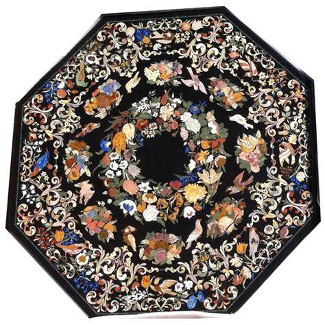 Marble Inlay Pietra Dura Bird Plaque Wall Floor Insert Decorative ...