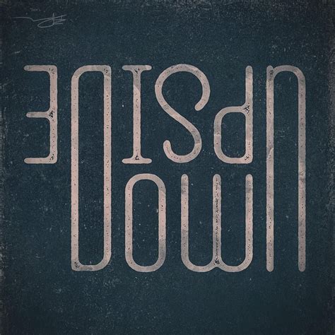 Brad Flaherty on Instagram: “Upside down. #gd79_hdt #handlettering # ...