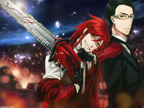 Grell Black Butler Desktop Wallpaper