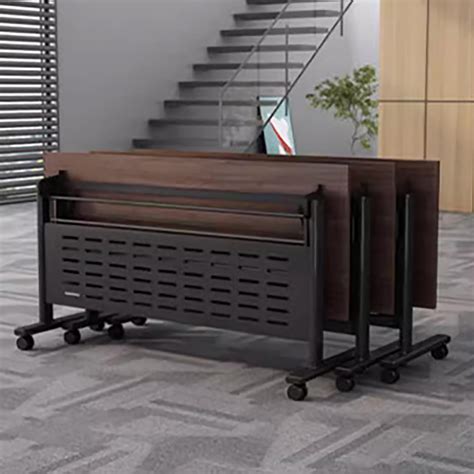 Amazon.com: HSHBDDM Folding Conference Table, Conference Room Tables ...