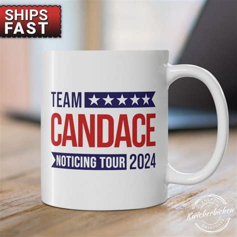 Team Candace Noticing Tour 2024 Coffee Mug, Life's Tough Get a Helmet ...