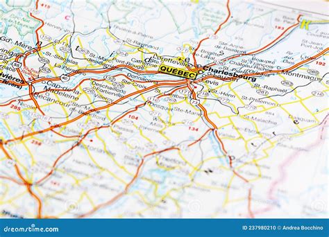 Map Of Quebec City Area