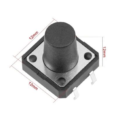 Buy 12x12x12mm 4 Leg Tactile Push Button Switch Online In India at ...