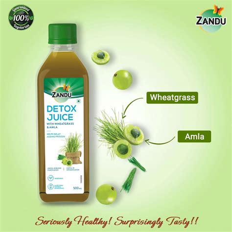 Buy ZANDU DETOX JUICE - 500ML Online & Get Upto 60% OFF at PharmEasy
