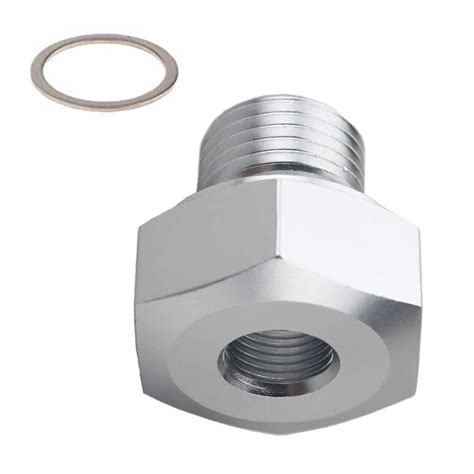 M16 1.5 Adapter to 1/8 NPT Oil Pressure Sensor Adapter for LS : Amazon ...