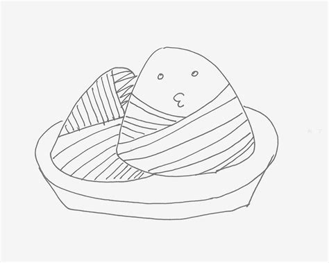 粽子的简笔画步骤大全粽子简笔画图片大全2022已更新今日动态