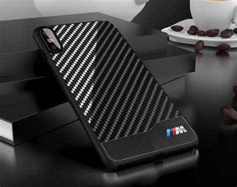 BMW ® Apple iPhone X / XS M SERIES Carbon Fiber + Aluminium Hard Case ...
